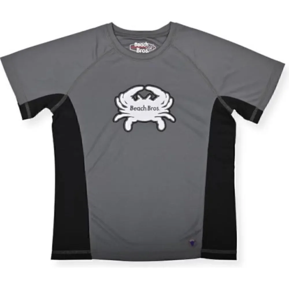 Beach bros side panel swim tee for boys